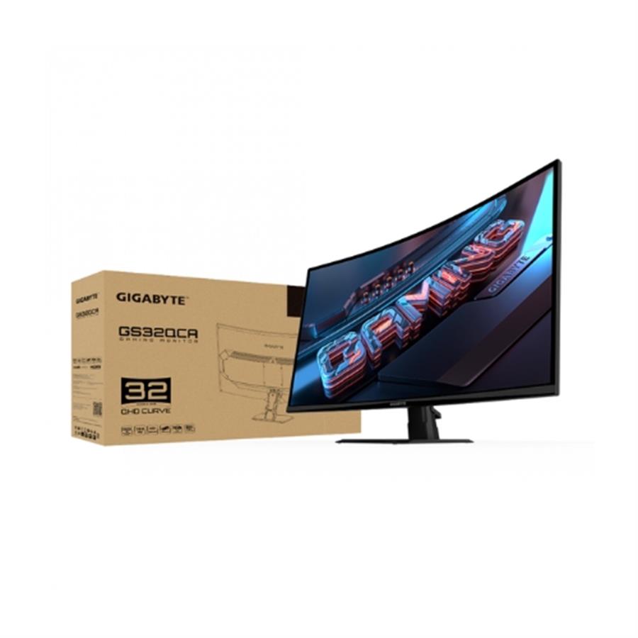 Monitor Gigabyte 32" GS32QCA VA QHD 180hz Curvo