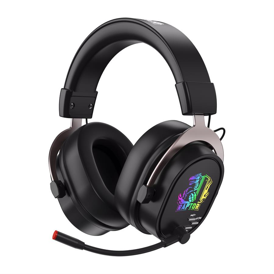 Auricular Raptor Inferno Pro X 7.1 Wireless C/dongle Negro