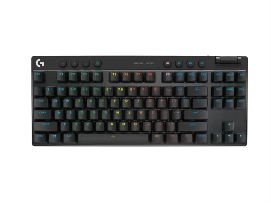 Teclado Gamer Logitech PRO X TKL Black Lightspeed