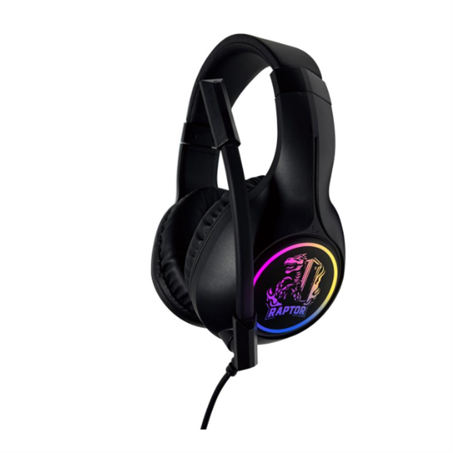 Auricular Raptor Shadow Core Rgb 7.1 Cancelacion Sonido USB/3.5mm