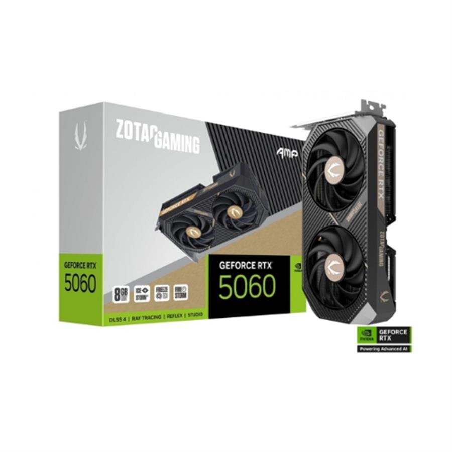 Placa de Video Gaming Zotac RTX 5060 AMP 8GB