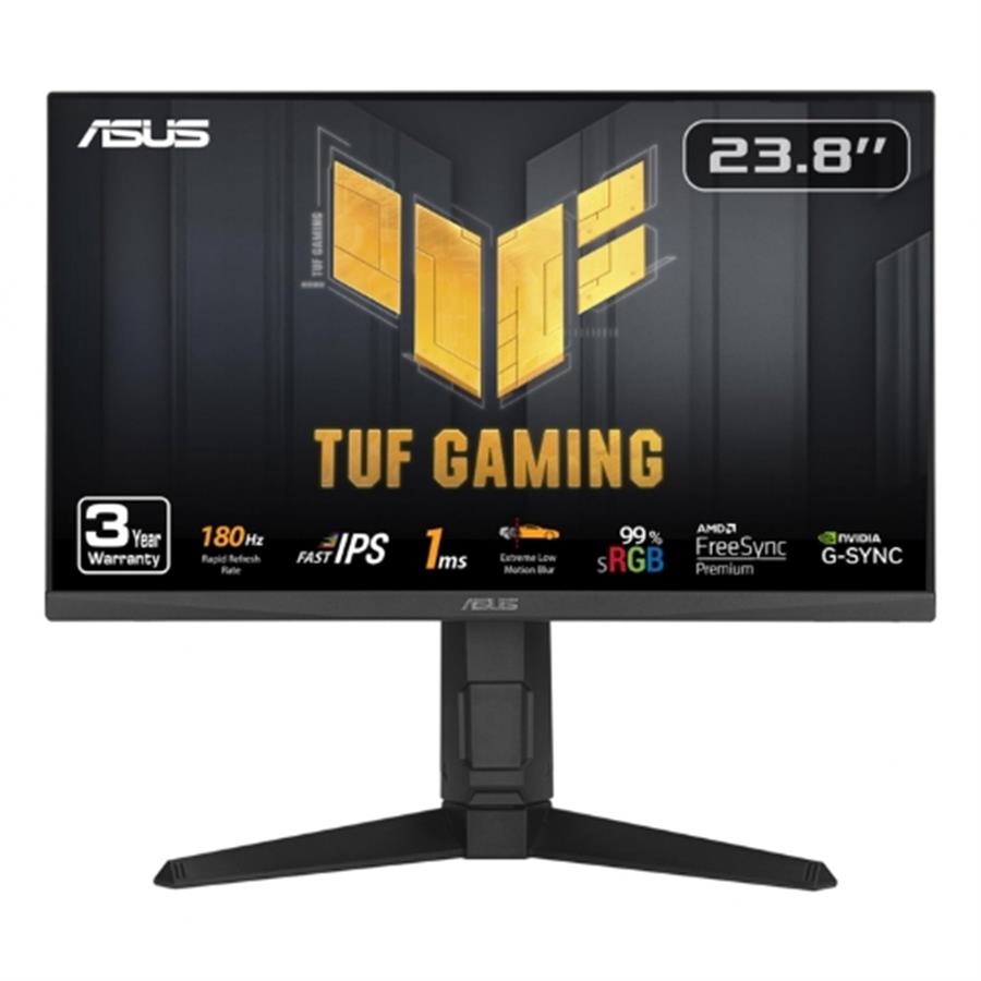 Monitor Asus 24" VG249QL3A Gaming FHD Fast IPS 180Hz Altura Ajustable